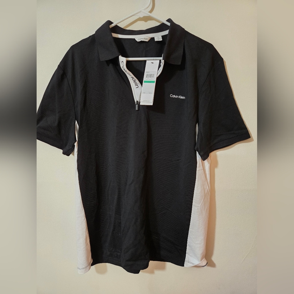 Calvin Klein Collared Shirt Size LG Men's NWT